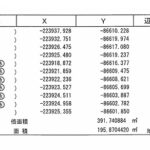 座標求積表(180-11) 座標求積表(180-11)
